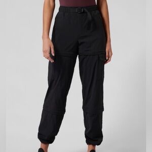 SOLD Athleta Trekkie Hike Zip Off Pants